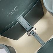 The Row Soft Margaux 10 Bag Green 26x17x20cm - 5