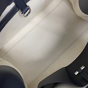 The Row Margaux Soft Bag 12 Navy Blue 32x17.5x24.5cm - 6