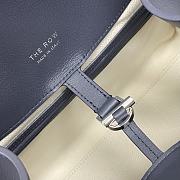 The Row Margaux Soft Bag 12 Navy Blue 32x17.5x24.5cm - 5