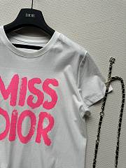Dior Miss T-Shirt White Cotton - 2