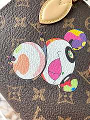 Louis Vuitton LV x TM Onthego BB Bag Panda Murakami 25x11x19cm - 4