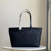 Burberry Medium Logo Nylon Black Tote 35x12x25cm - 3
