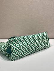 Prada Symbole Shopping Green Bag 33x29x14cm - 5