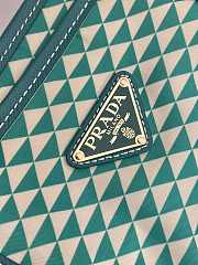 Prada Symbole Shopping Green Bag 33x29x14cm - 2