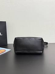 Chanel Bucket Bag Black Lambskin Gold 28x31x15cm - 3