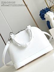 Louis Vuitton LV Alma BB White 23.5x17.5x11.5cm - 3