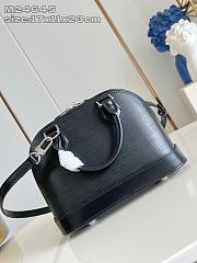 Louis Vuitton LV Alma BB Black 23.5x17.5x11.5cm - 4