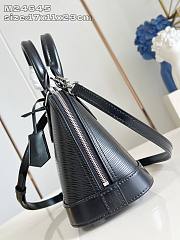 Louis Vuitton LV Alma BB Black 23.5x17.5x11.5cm - 2