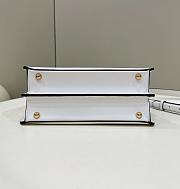 Fendi Peekaboo Iseeu Petite White Pink 27x11x20cm - 3