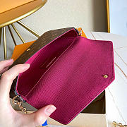 LV Pochette Felicie Fuchsia 21x12x3cm - 4