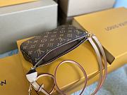 Louis Vuitton LV Pochette Bag M40712 Monogram 23.5x13.5x4cm - 4