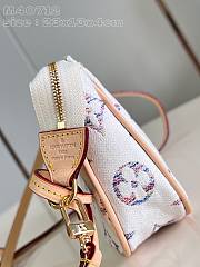 Louis Vuitton LV Pochette Accessoire White 23.5x13.5x4cm - 2
