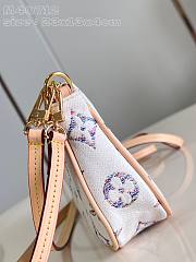 Louis Vuitton LV Pochette Accessoire White 23.5x13.5x4cm - 4