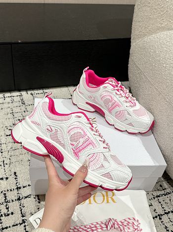 Dior Miss Chrono Sneaker White Fuchsia