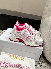 Dior Miss Chrono Sneaker White Fuchsia - 5