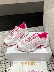 Dior Miss Chrono Sneaker White Fuchsia - 2