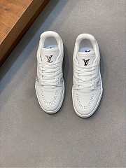 Louis Vuitton LV White Sneaker Trainer - 5