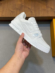 Louis Vuitton LV White Sneaker Trainer - 3
