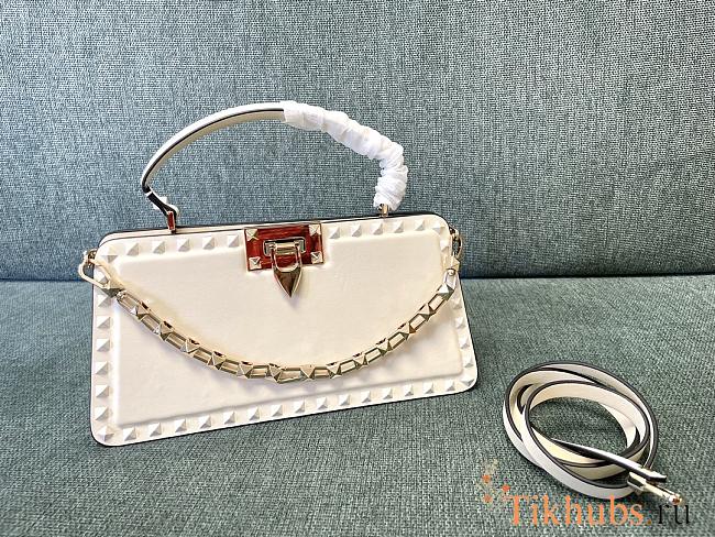 Valentino Garavani Rockstud White 28x14x8cm - 1