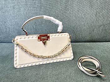 Valentino Garavani Rockstud White 28x14x8cm