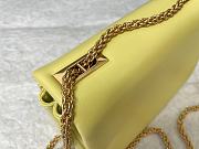Valentino Garavani One Stud Yellow Bag 19x14x11cm - 6