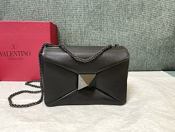 Valentino Garavani One Stud Full Black Bag 19x14x11cm