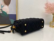 Prada Black Nylon Medium Shoulder Bag 27x10x20cm - 6