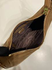 Prada Re-Edition 2005 Re-Nylon Bag Brown 22x18x6.5cm - 6