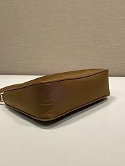 Prada Re-Edition 2005 Re-Nylon Bag Brown 22x18x6.5cm - 3