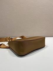 Prada Re-Edition 2005 Re-Nylon Bag Brown 22x12x6cm - 4