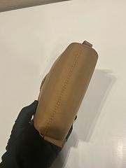 Prada Nylon Pouch Brown 12x8x3.5cm - 5