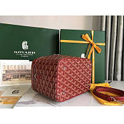 Goyard Muse Vanity Case Bag Red 16x14x20cm - 5