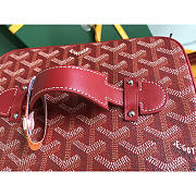 Goyard Muse Vanity Case Bag Red 16x14x20cm - 2