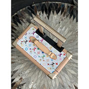Louis Vuitton LV x TM Rolling Trunk White 55x39x21cm - 5