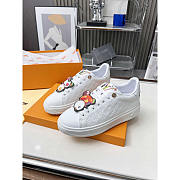 Louis Vuitton LV x TM Time Out White Sneaker - 3