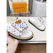 Louis Vuitton LV x TM Pillow Flat Confort Mule White - 3