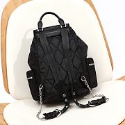 Burberry Medium Military Backpack Black 22x33cm - 2