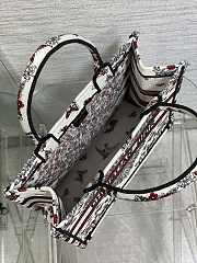 Dior Dioramour Medium Book Tote Latte Cœur des 36x18x28cm - 5