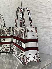 Dior Dioramour Medium Book Tote Latte Cœur des 36x18x28cm - 2
