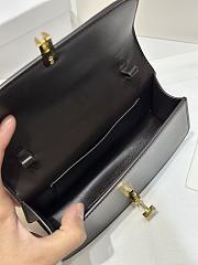 The Row Sofia Bag Black Gold Leather 19x10.5x5cm - 3