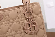 Dior Small Lady Bag Matte Pink 20cm - 2