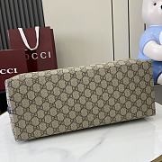 Gucci GG Emblem Medium Tote Bag Black 38x25x15cm - 6