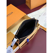 Louis Vuitton LV x TM Mini Pochette Black 15.5x10.5x4cm - 4