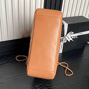 Chanel Shopping Tote Bag Caramel Lambskin Gold 32x24x12cm - 5