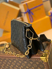 LV Coussin Black 26x20x15cm - 4