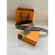 Louis Vuitton LV Heritage 35mm Reversible Belt Brown - 4