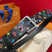 Louis Vuitton LV x TM LV D-Ring 30mm Belt Black - 2