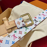 Louis Vuitton LV x TM LV D-Ring 30mm Belt White - 5