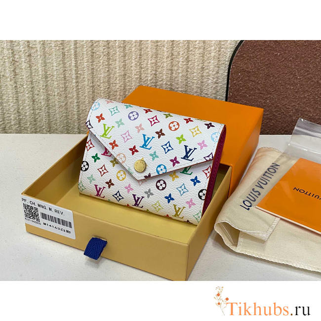 Louis Vuitton Victorine LV x TM Wallet White 12x9.5x2.5cm - 1