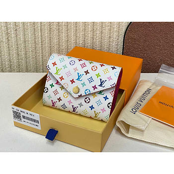 Louis Vuitton Victorine LV x TM Wallet White 12x9.5x2.5cm